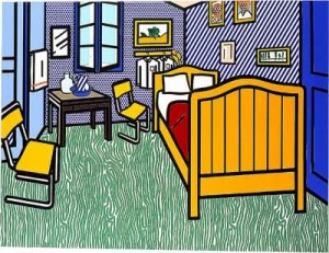 Roy Lichtenstein - Dormitorul din Arles